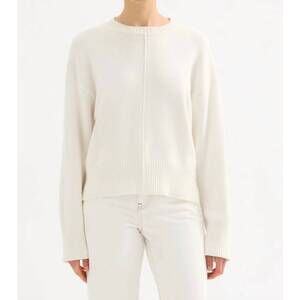 NEW NUDE LUCY juno knit sweater in white